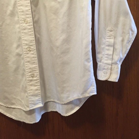 Vintage Pasta Long Sleeved Oversized White Blouse - Picture 3 of 4